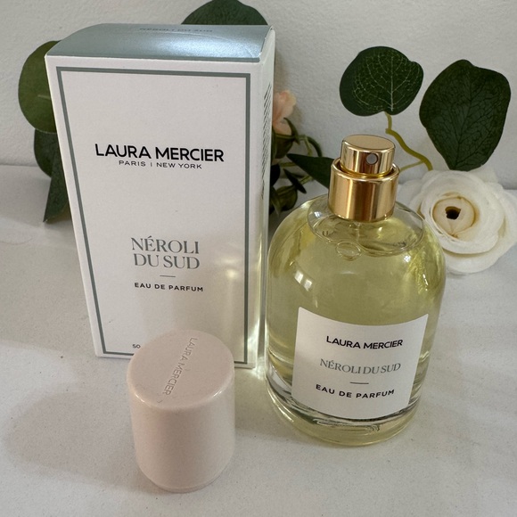 Laura Mercier Néroli du Sud Perfume with Cream and White Accents - Picture 3 of 7